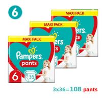 Pampers Pants Maxi Pack No6 14-19kg 3x36 τμχ