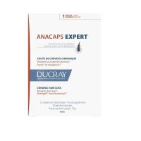 Ducray Anacaps Expert Συμπλήρωμα Διατροφής κατά της Χρόνιας Τριχόπτωσης 30 κάψουλες