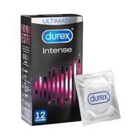 Durex Intense Ultimate Προφυλακτικά με Ραβδώσεις & Κουκίδες 12 τμχ