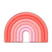 Suavinex Μασητικός Κρίκος Οδοντοφυΐας Rainbow Pink 0m+ 1 τμχ