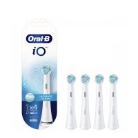 Oral-B iO Ultimate Clean White Ανταλλακτικά Ηλεκτρικής Οδοντόβουρτσας 4 τμχ