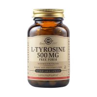 Solgar L-Tyrosine 500mg Free Form 50 Φυτικές Κάψουλες