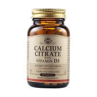 Solgar Calcium Citrate with Vitamin D3 60 Ταμπλέτες