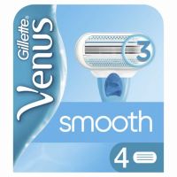 Gillette Venus Smooth Ανταλλακτικές Κεφαλές 4τμχ