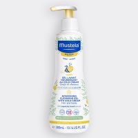 Mustela Nourishing Cleansing Gel with Cold Cream Ενυδατικό Αφροντούς Σώματος/Μαλλιών με Βιολογικό Κερί Μέλισσας 300 ml