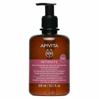 Apivita Intimate Plus Απαλό Τζελ Καθαρισμού για την Ευαίσθητη Περιοχή για Επιπλέον Προστασία με Tea Tree και Πρόπολη 300 ml