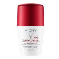 Vichy Clinical Control 96H Αποσμητικό Roll-On Κατά της Εφίδρωσης για Ευαίσθητες Επιδερμίδες 50 ml