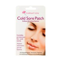 Carnation Cold Sore Επιθέματα Επιχείλιου Έρπητα 10 τμχ