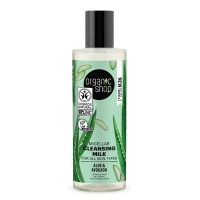 Organic Shop Micellar Γαλάκτωμα Καθαρισμού Προσώπου Αβοκάντο-Αλόη 150 ml