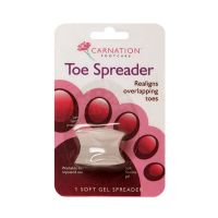 Carnation Toe Speader Μαλακό Διαχωριστικό για το Μεγάλο Δάχτυλο του Ποδιού 2 τμχ