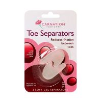 Carnation Toe Separator Soft Gels Μαλακά Διαχωριστικά Δαχτύλων 2 τμχ