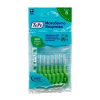 TePe Interdental Original Μεσοδόντια Βουρτσάκια Πράσινο Medium 0.8mm 8 τμχ
