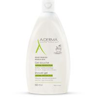 A-Derma Υγρό Τζελ Καθαρισμού Προσώπου/Σώματος για το Εύθραυστο Δέρμα 500 ml