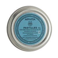 Apivita Παστίλιες με Ευκάλυπτο και Πρόπολη Μαλακώνουν το Λαιμό και το Βήχα 45 g