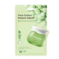 Frudia Green Grape Control Reduce Sebum Υφασμάτινη Μάσκα Προσώπου για Εξισορρόπιση της Λιπαρότητας & Σύσφιγξη των Πόρων 20 ml