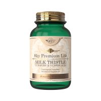 Sky Premium Life Milk Thistle 240 mg, Turmeric 48 mg και DLA Lipoic Acid 600 mg 60 Κάψουλες