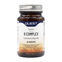 Quest B Complex Timed Release (Mega B 100) 30 tabs