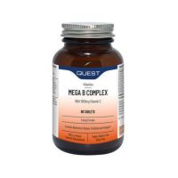 Quest Mega B Complex & Vitamin C 1000mg Συμπλήρωμα Διατροφής 60 tabs