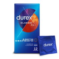 Durex Classic Κλασικά Προφυλακτικά Άνετη Εφαρμογή XL12 τμχ