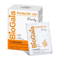 BioGaia Pro Tectis ORS Family Πόσιμο Προβιοτικό Διάλυμα με Ψευδάργυρο 5.5g x 7 φακελίσκοι