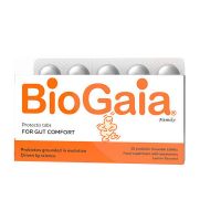 BioGaia Pro Tectis Family Προβιοτικά με Γεύση Λεμόνι 10 μασώμενα δισκία