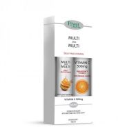 Power Health Multi + Multi με 20 αναβράζοντα δισκία & Δώρο Vitamin C 500mg 20 αναβράζοντα δισκία