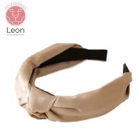 Leon Στέκα Σατέν Μπεζ 1 τμχ