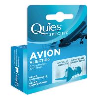 Quies Specific Air Travel Ωτοασπίδες κατά της Πίεσης για Ενήλικες 1 ζευγάρι