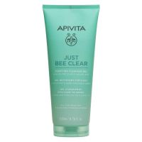 Apivita Just Bee Clear Τζελ Καθαρισμού Εξυγίανσης για Λιπαρό Δέρμα με Τάση Ακμής με Propolis AmC και Φυτικό Σαλικυλικό Οξύ 200 ml