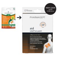 Pharmasept Aid Relief Hot Patch Επιθέματα Ζέστης για Άμεση Ανακούφιση από τον Πόνο 9x14cm 5 τμχ