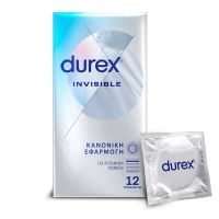 Durex Invisible Extra Sensitive Προφυλακτικά 12 τμχ