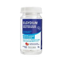Elgydium Antiplaque Solid Toothpaste Στέρεη Οδοντόκρεμα 60 ταμπλέτες