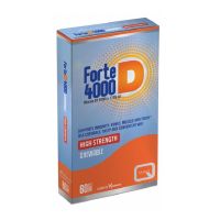 Quest Forte D 4000i.u Συμπλήρωμα Διατροφής Με Βιταμίνη D3 60 μασώμενες ταμπλέτες