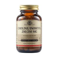 Solgar Choline/Inositol 250/250mg Βιταμίνες 50 Veg.Caps