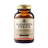 Solgar Magnesium Citrate Μέταλλα-Ιχνοστοιχεία 120 Tabs