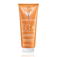 Vichy Capital Soleil Invisible Hydrating Protective Milk Αντηλιακό Ενυδατικό Γαλάκτωμα Προσώπου, Σώματος Spf50+ 300 ml