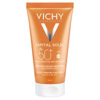 Vichy Capital Soleil Αντηλιακή Κρέμα Προσώπου για Βελούδινη Επιδερμίδα για Κανονικό-Ξηρό Δέρμα Spf50+ 50 ml
