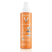 Vichy Capital Soleil Kids Cell Protect Water Fluid Παιδικό Αντηλιακό Σπρέι για Πρόσωπο & Σώμα Spf50+ 200 ml