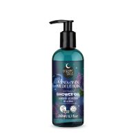 Organic Shop Mind and Skin Meditation Dreamy Night Χαλαρωτικό Λάδι Ντους με Λεβάντα, Blueberry & Μελατονίνη 260 ml