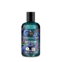 Organic Shop Unwind Your Mind Miraculous Dreamy Night Χαλαρωτικός Αφρός Μπάνιου με Λεβάντα, Blueberry και Μελατονίνη για Ήρεμο Ύπνο 300 ml