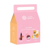 Natura Siberica Lab Biome Glow Kit Ρουτίνα Λάμψης με Ορό Προσώπου Λάμψης 30 ml, Patches Ματιών Λάμψης 60 τμχ & Μάσκα Προσώπου 1 τμχ