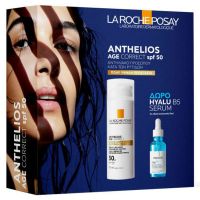 La Roche-Posay Set με Anthelios Age Correct Spf50 50 ml και Δώρο Hyalu B5 Serum 10 ml