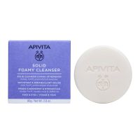 Apivita Μπάρα Καθαρισμού & Ντεμακιγιάζ με Honey FerM, Πρεβιοτικά & Λεβάντα 80 gr