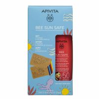 Apivita Bee Sun Safe Set με Παιδική Ενυδατική Αντηλιακή Λοσιόν Προσώπου-Σώματος Spf50 200 ml & Δώρο 2 Puzzle + Ξυλομπογιές