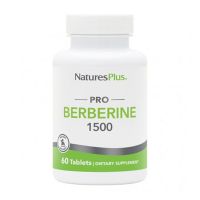 Natures Plus Berberine 1500mg Συμπλήρωμα Διατροφής για Υγιή Επίπεδα Σακχάρου στο Αίμα 60 caps