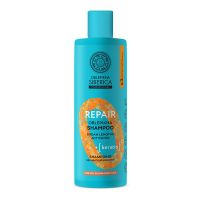 Natura Siberica Oblepikha Repair Σαμπουάν Αναδόμησης με Ιπποφαές & Κερατίνη για Ξηρά και Ταλαιπωρημένα Μαλλιά 400 ml