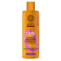 Natura Siberica Oblepikha Co-Wash Conditioner 2 in 1 για Μπούκλες με Ιπποφαές & Πρωτεΐνη Σίτου 400 ml