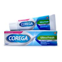 Corega 3D Ultra Fresh Στερεωτική Κρέμα Οδοντοστοιχιών με Γεύση Μέντα 40 gr