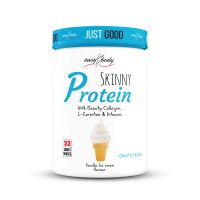 QNT Easy Body Skinny Protein Ρόφημα Πρωτεΐνης με Beauty Collagen, L-Carnitine και Βιταμίνες για Χάσιμο Βάρους με Γεύση Vanilla Ice-Cream 450 gr