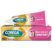 Corega Power Max Hold+ Comfort Στερεωτική Κρέμα για Τεχνητές Οδοντοστοιχίες 40 gr